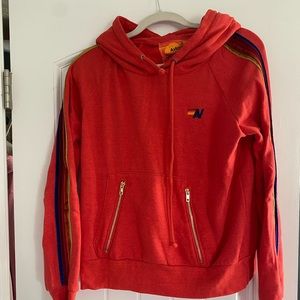 Aviator Nation 5 Stripe Hoodie